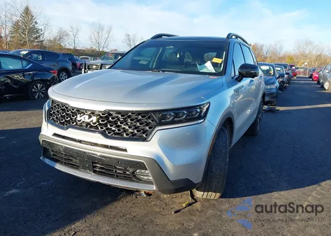 2022 Kia Sorento X-Line Sx Prestige из США, поврежденный, VIN 5XYRKDLF2NG075258